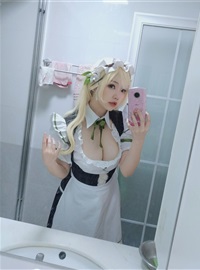 Anime blogger Xue Qing Astra - Maid(38)